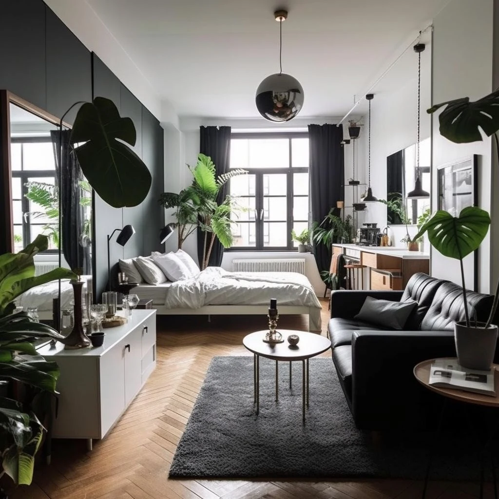 Referência de ambientação StayDecor, com materiais contemporâneos e luz natural